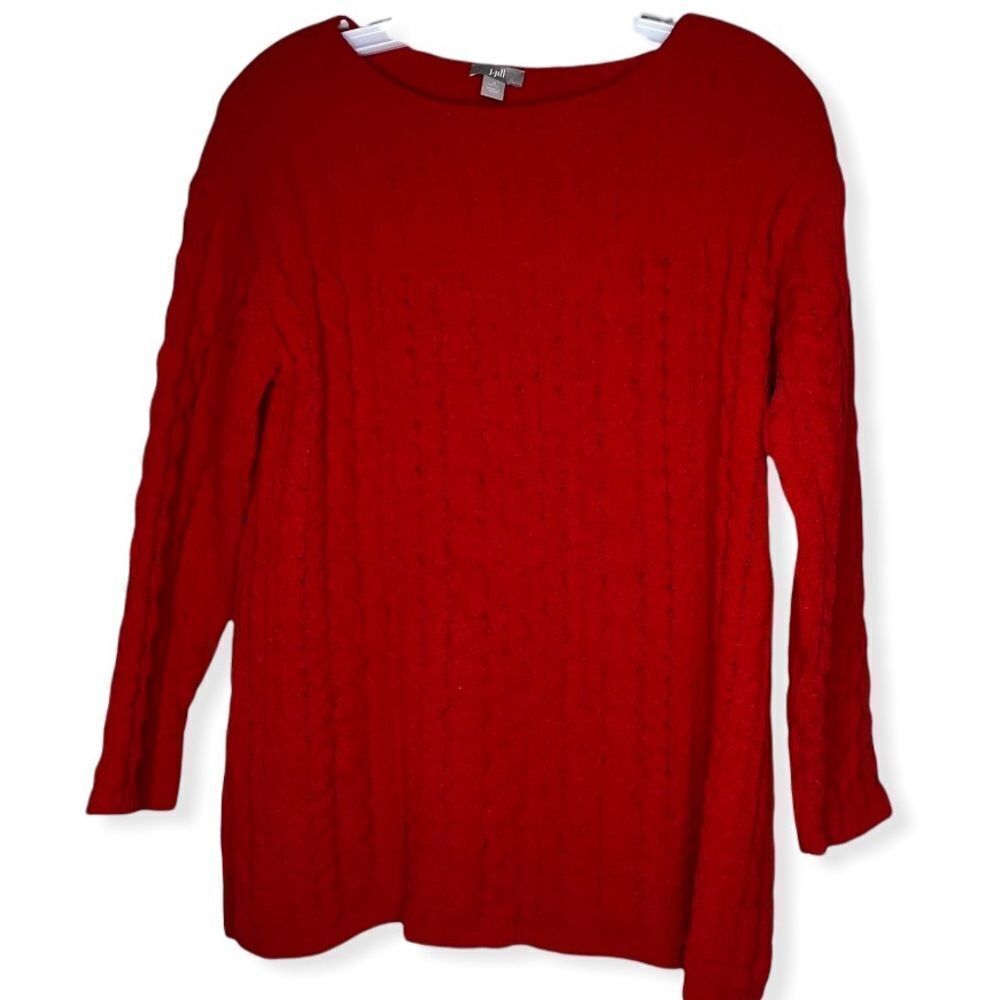 J. Jill Red Sweater
